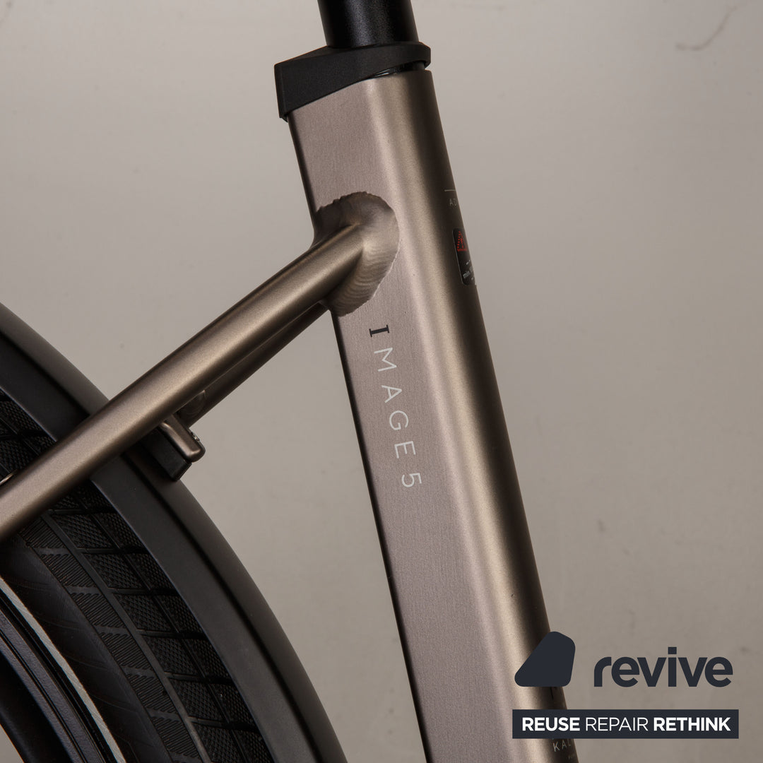 Kalkhoff IMAGE 5.B ADVANCE + 2021 Aluminum E-Trekking Bike Gray RH 48 bicycle