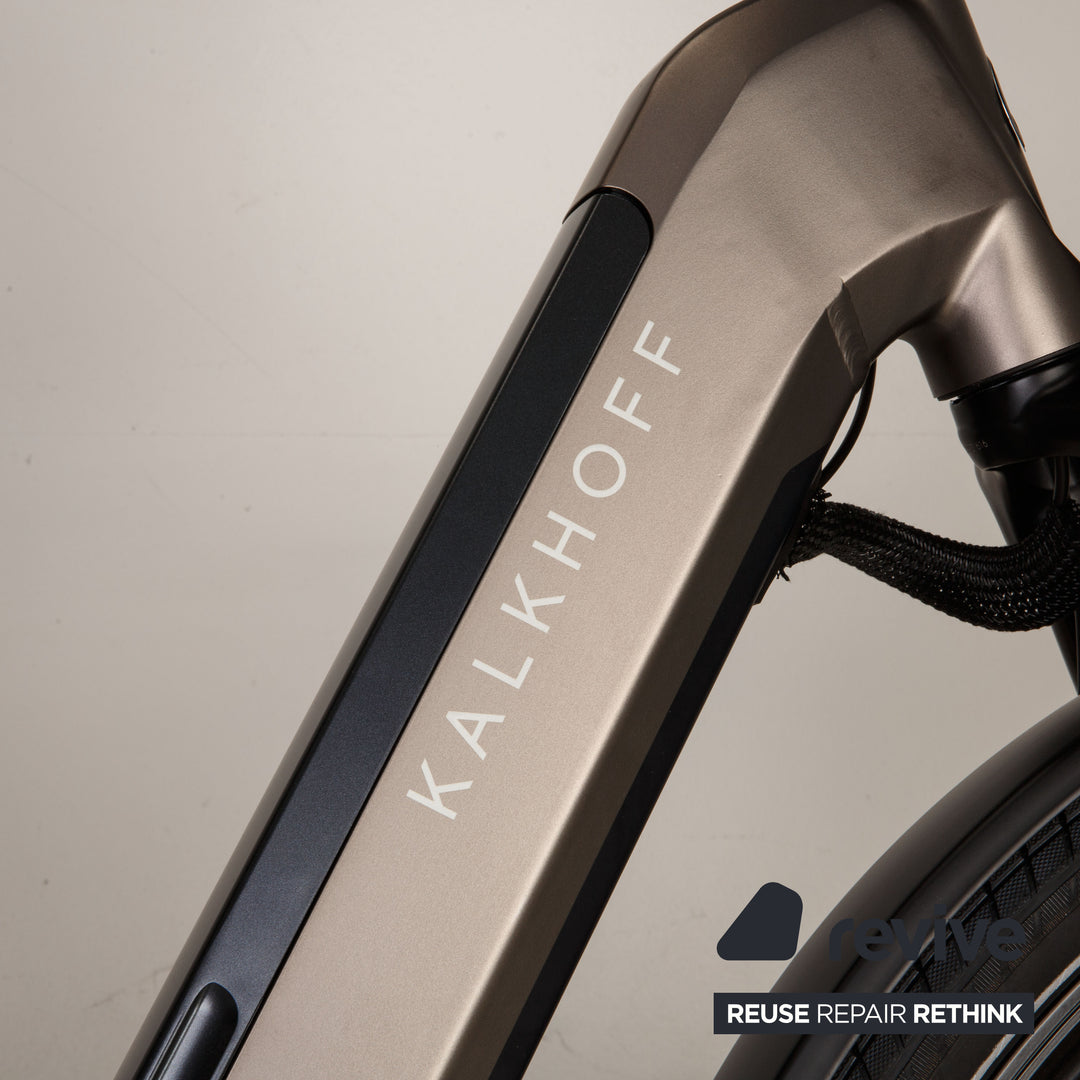 Kalkhoff IMAGE 5.B ADVANCE + 2021 Aluminum E-Trekking Bike Gray RH 48 bicycle