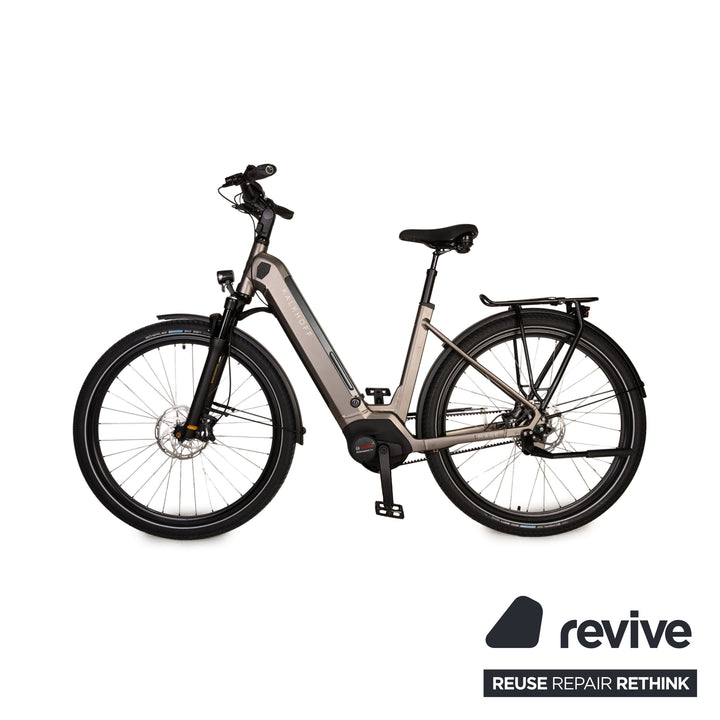 Kalkhoff IMAGE 5.B ADVANCE + 2021 Aluminum E-Trekking Bike Gray RH 48 bicycle