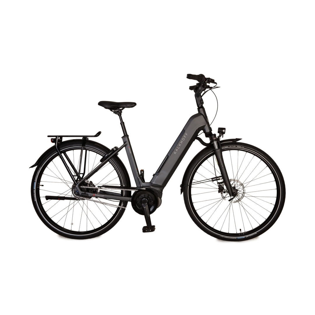 kalkhoff citybike Kalkhoff E-City Bike IMAGE 5.B MOVE 2019 Grau Aluminium - 2. Hand