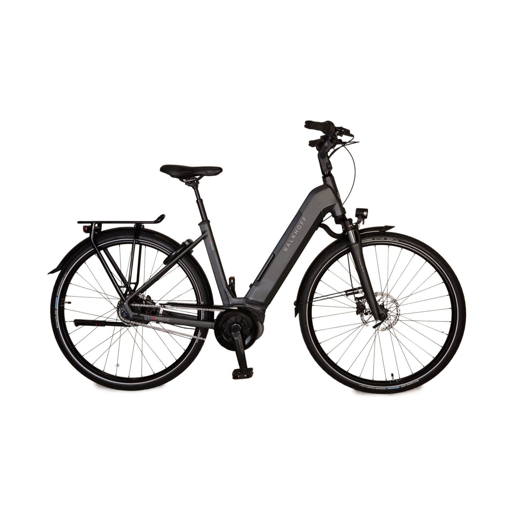 Kalkhoff E-City Bike IMAGE 5.B MOVE 2019 Grau Aluminium