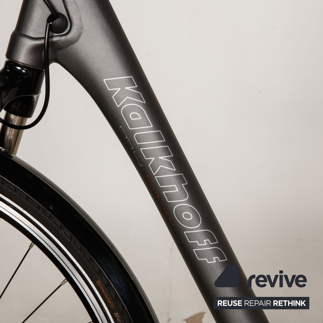Kalkhoff Impulse 8C HS 2011 E-City-Bike Silber RH 45 Fahrrad