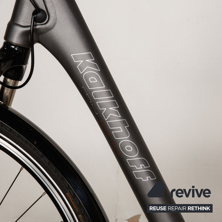 Kalkhoff Impulse 8C HS 2011 E-City-Bike Silber RH 45 Fahrrad