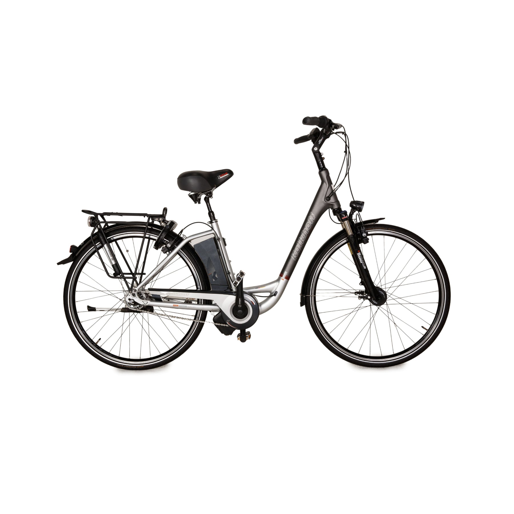 Kalkhoff E-City Bike Impulse 8C HS 2011 Silber Aluminium