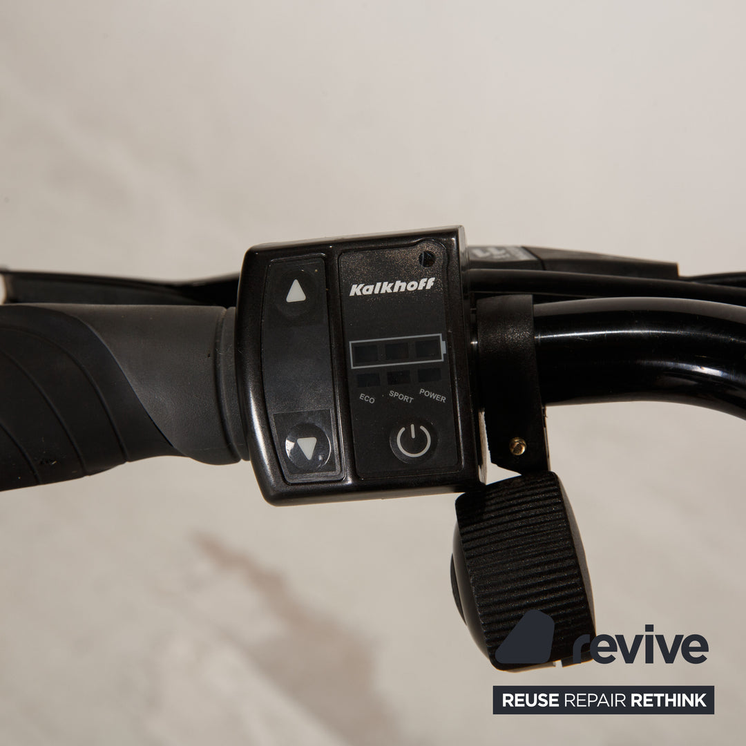 impulse e bike display Kalkhoff E-City Bike Impulse 8C HS 2011 Silber Aluminium - 2. Hand