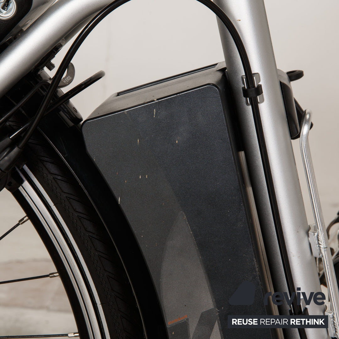 kalkhoff e-bike pedelec impulse 8c hs 36v 15ah 540wh Kalkhoff E-City Bike Impulse 8C HS 2011 Silber Aluminium - 2. Hand