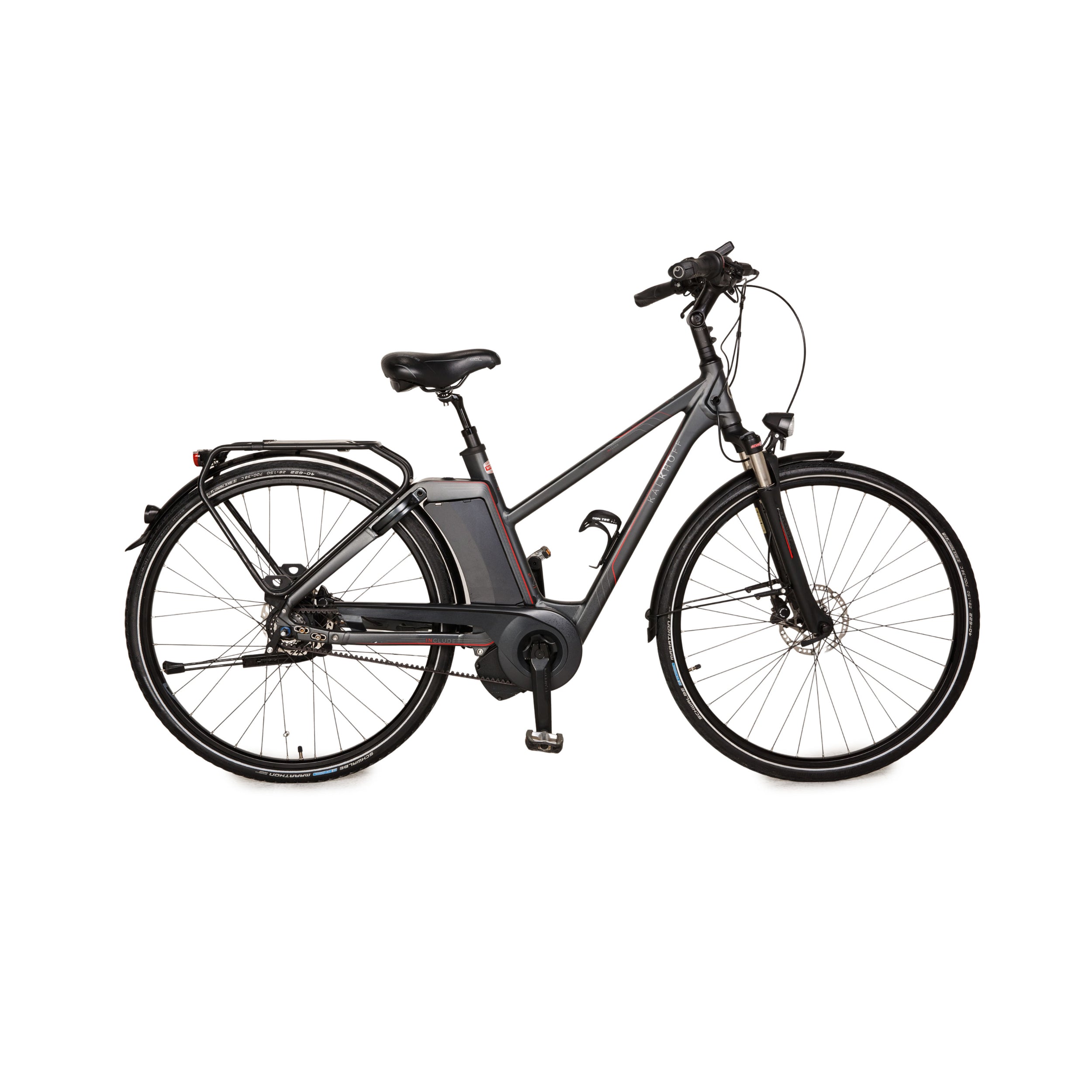 kalkhoff e citybike Kalkhoff E-City Bike Include Premium 8 2017 Schwarz Aluminium - 2. Hand