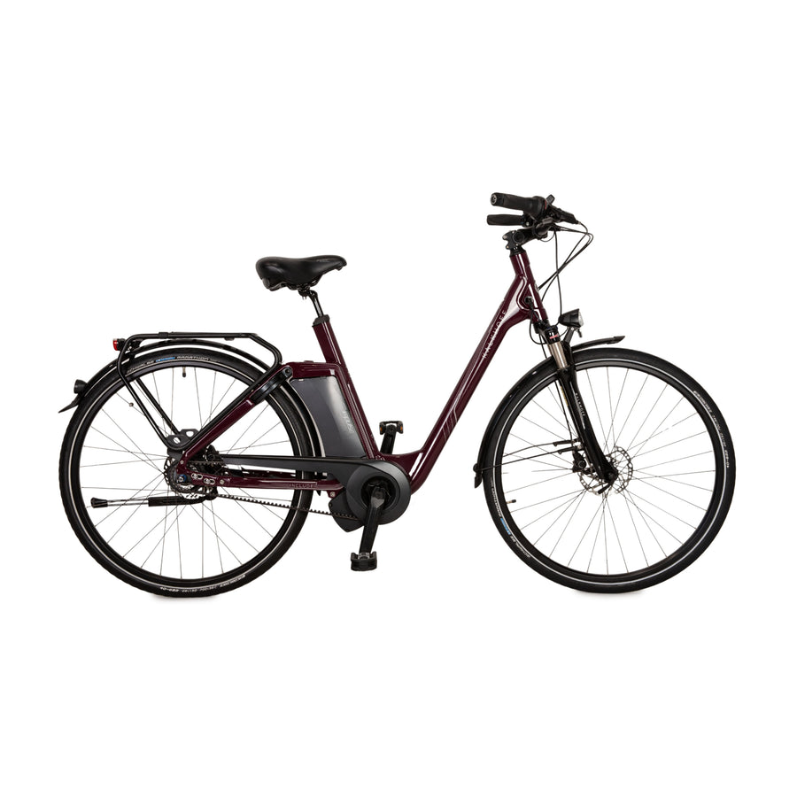Kalkhoff INCLUDE PREMIUM I8 2017 Aluminium E-City Bike Dunkelrot RH 50 Fahrrad
