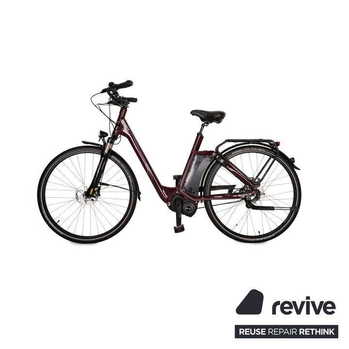 Kalkhoff INCLUDE PREMIUM I8 2017 Aluminium E-City Bike Dunkelrot RH 50 Fahrrad