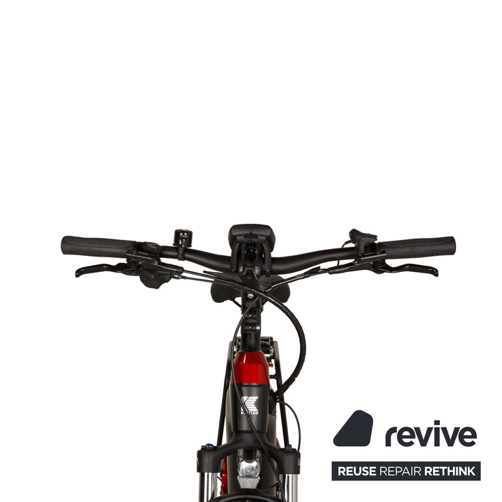 Kettler Quadriga Town & Country 2021 Aluminium E-Trekking Bike Rot RH 46 Fahrrad