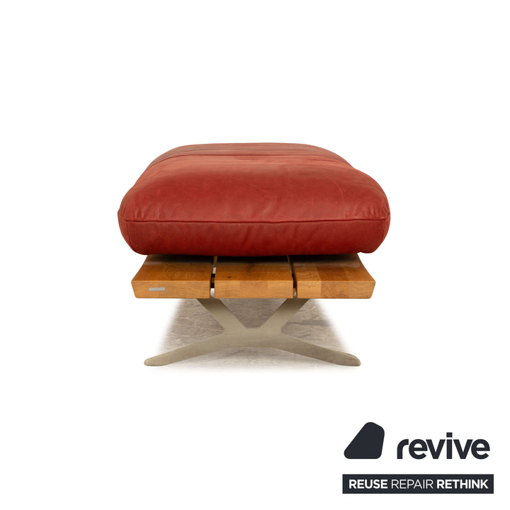Kionor Marilyn Leather Stool Red manual function