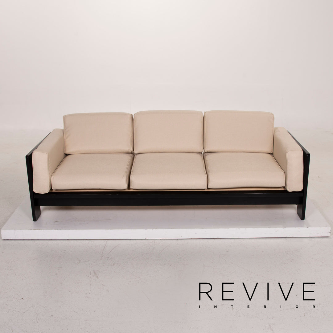 Knoll International Bastiano Fabric Sofa Cream Three Seater #14683