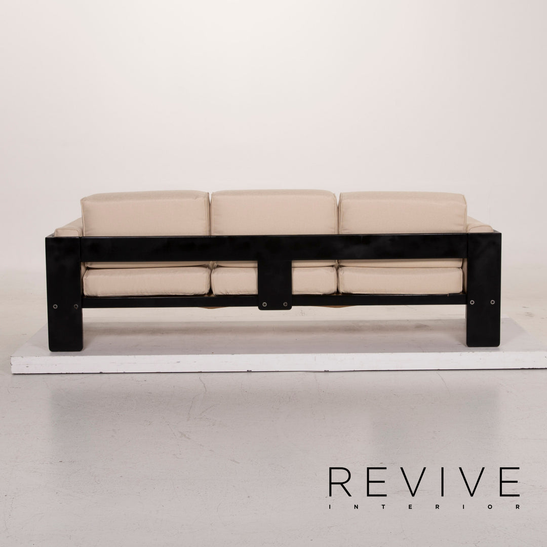 Knoll International Bastiano Fabric Sofa Cream Three Seater #14683