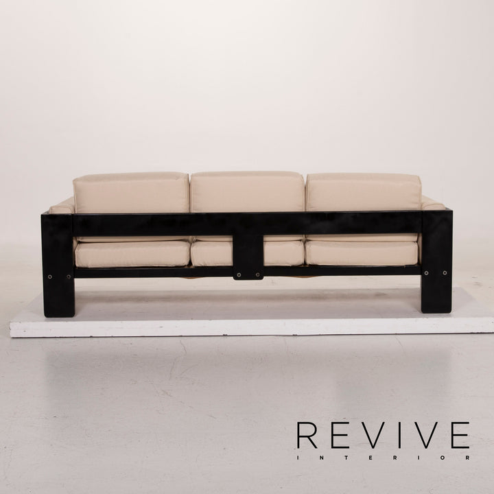 Knoll International Bastiano Fabric Sofa Cream Three Seater #14683