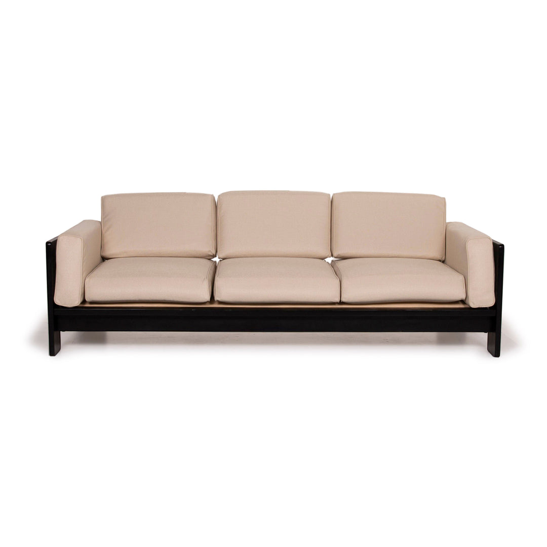 Knoll International Bastiano Fabric Sofa Cream Three Seater #14683