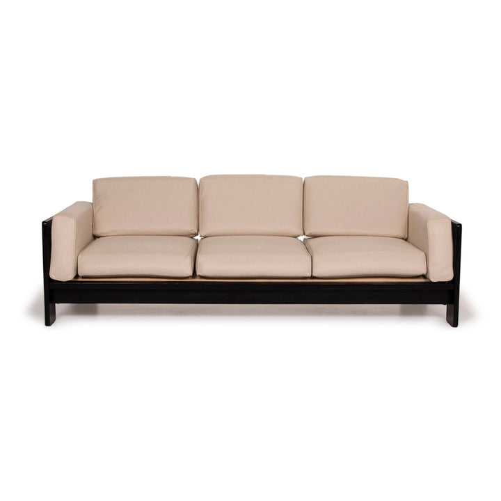 Knoll International Bastiano Fabric Sofa Cream Three Seater #14683