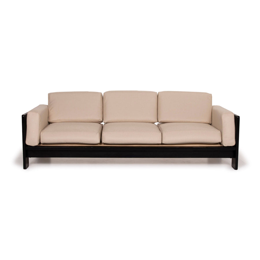 Knoll International Bastiano Fabric Sofa Cream Three Seater #14683