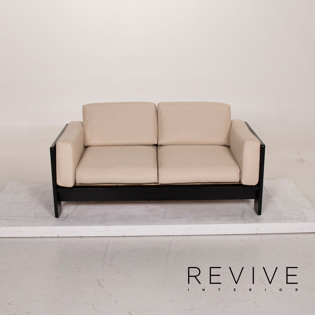 Knoll International Bastiano Fabric Sofa Cream Two Seater #14682