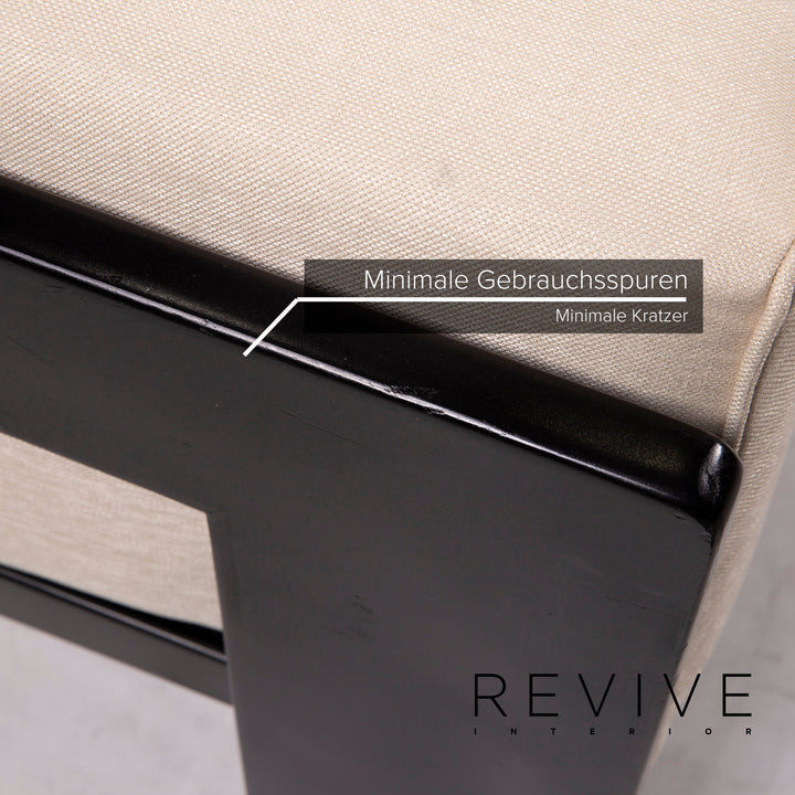 Knoll International Bastiano Fabric Sofa Cream Two Seater #14682