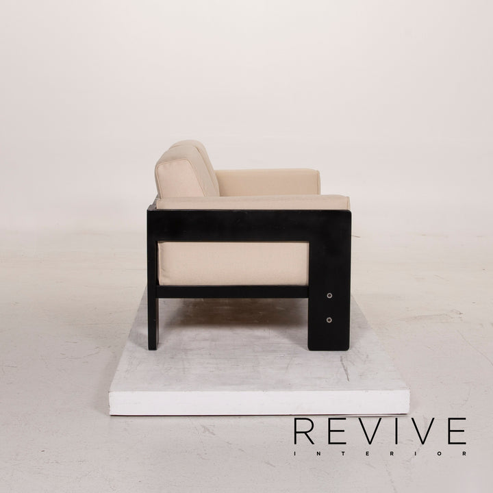 Knoll International Bastiano Fabric Sofa Cream Two Seater #14682