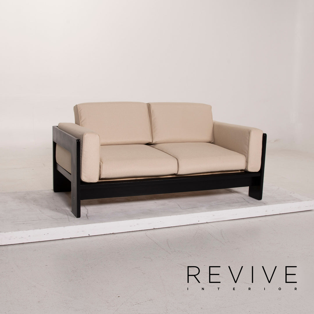 Knoll International Bastiano fabric sofa set cream 1x three-seater 1x two-seater new cover #15395