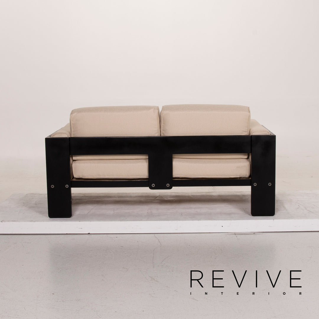 Knoll International Bastiano fabric sofa set cream 1x three-seater 1x two-seater new cover #15395