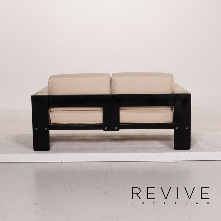 Knoll International Bastiano fabric sofa set cream 1x three-seater 1x two-seater new cover #15395