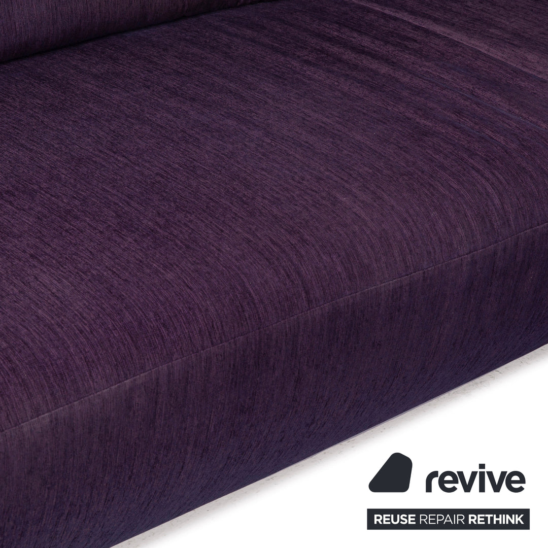 Koinor Avanti Fabric Sofa Purple U-Sofa Corner Sofa Feature Homescape