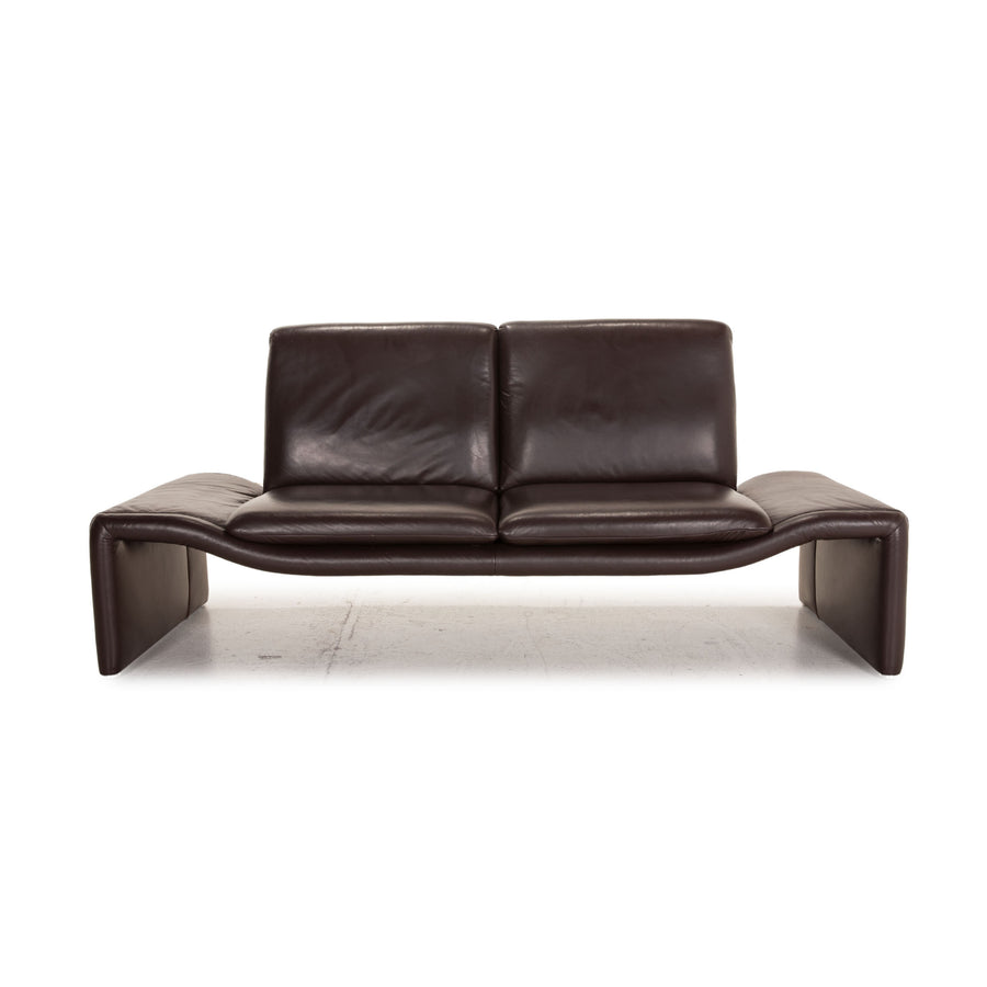 Koinor Fellini Leather Sofa Brown Two Seater Couch