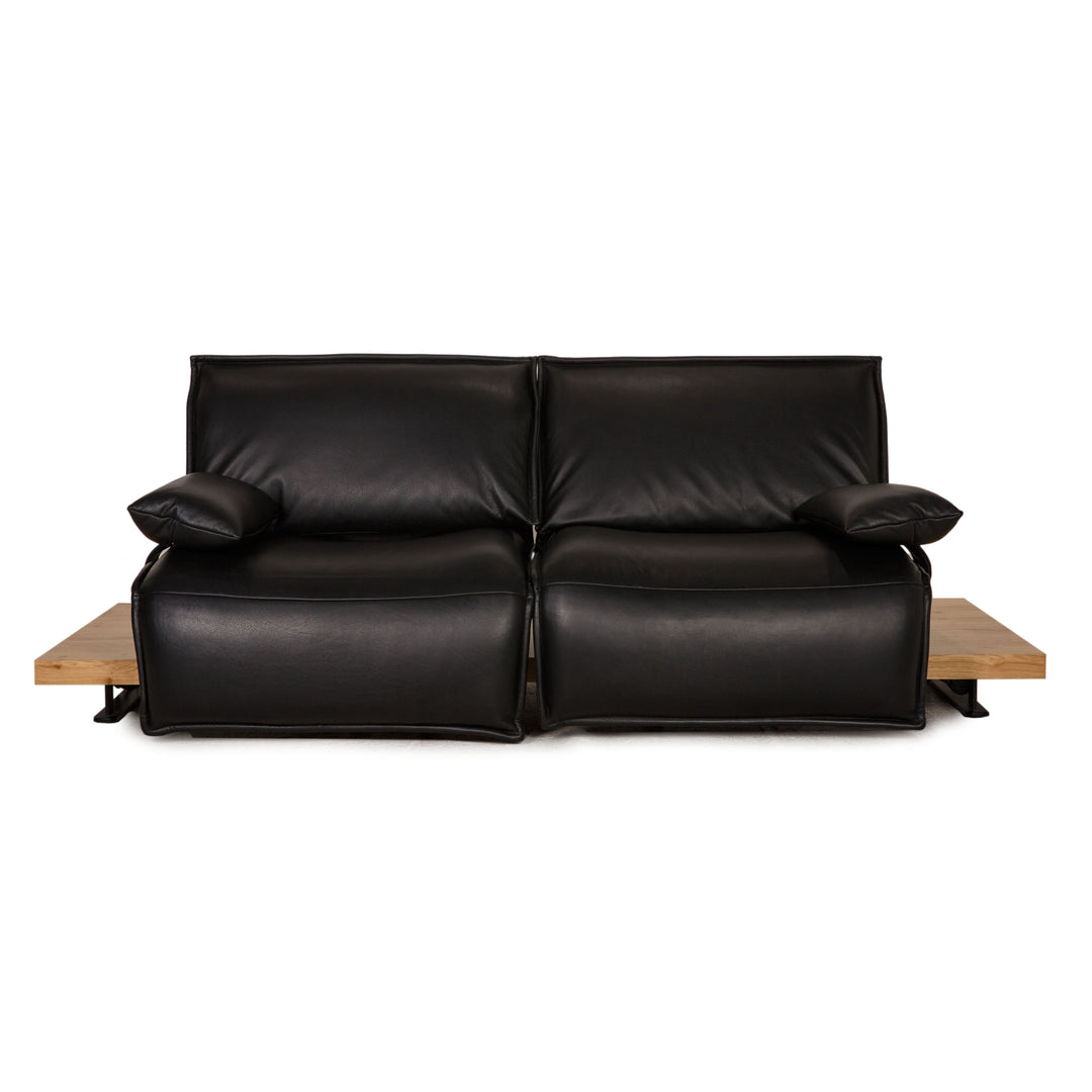 Koinor Free Motion Edit 2 Leder Sofa Schwarz Zweisitzer elektr. Funktion Relaxfunktion