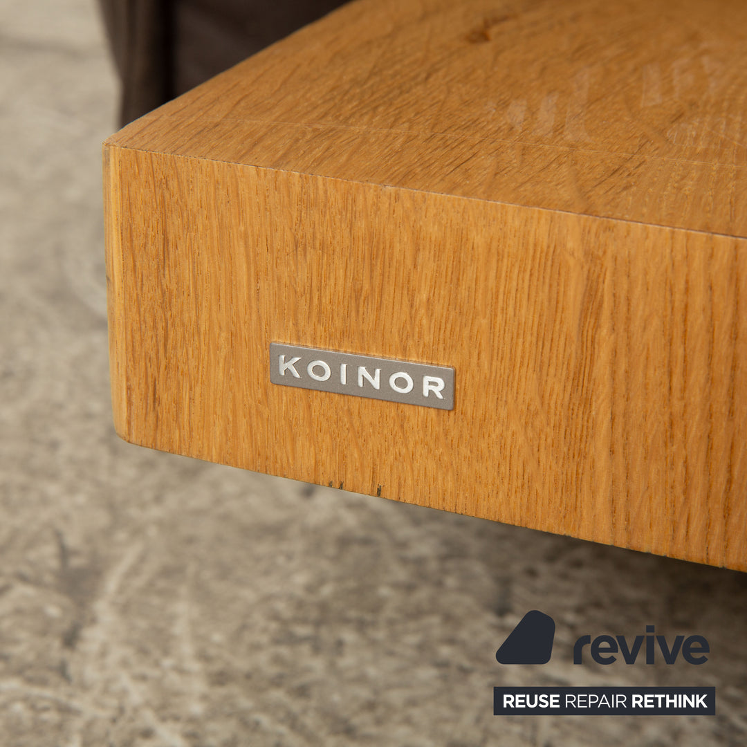 Koinor Free Motion Edit 3 Leder Zweisitzer Dunkelbraun elektrische Funktion