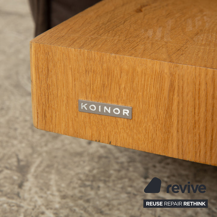 Koinor Free Motion Edit 3 Leder Zweisitzer Dunkelbraun elektrische Funktion