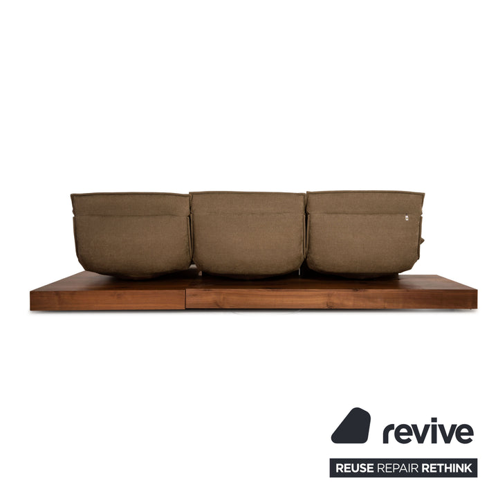 Koinor Free Motion Edit 3 Stoff Ecksofa Braun Sofa Couch Funktion