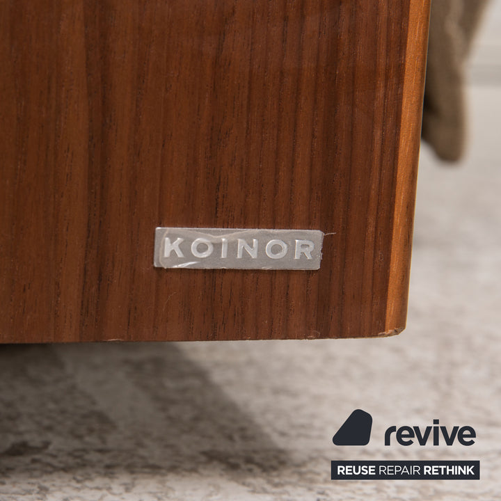 Koinor Free Motion Edit 3 Stoff Ecksofa Braun Sofa Couch Funktion