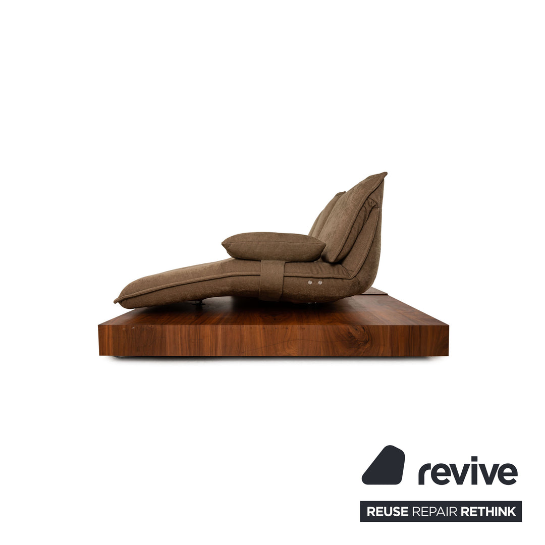 Koinor Free Motion Edit 3 Stoff Ecksofa Braun Sofa Couch Funktion