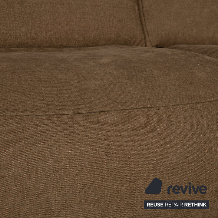 Koinor Free Motion Edit 3 Stoff Ecksofa Braun Sofa Couch Funktion