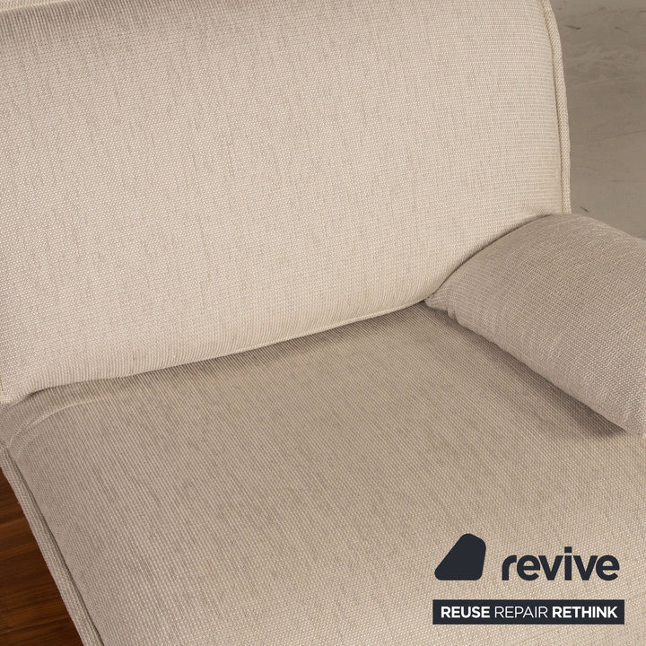Koinor Free Motion Edit 3 Stoff Sofa Creme Zweisitzer Funktion Relaxfunktion