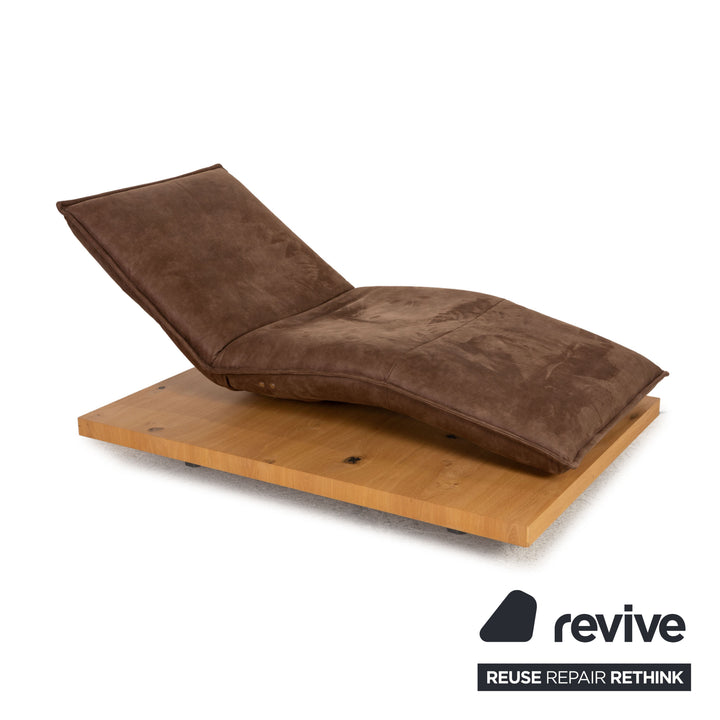 Koinor Free Motion Epos 2 Stoff Sofa Garnitur Braun Zweisitzer Liege Funktion Relaxfunktion