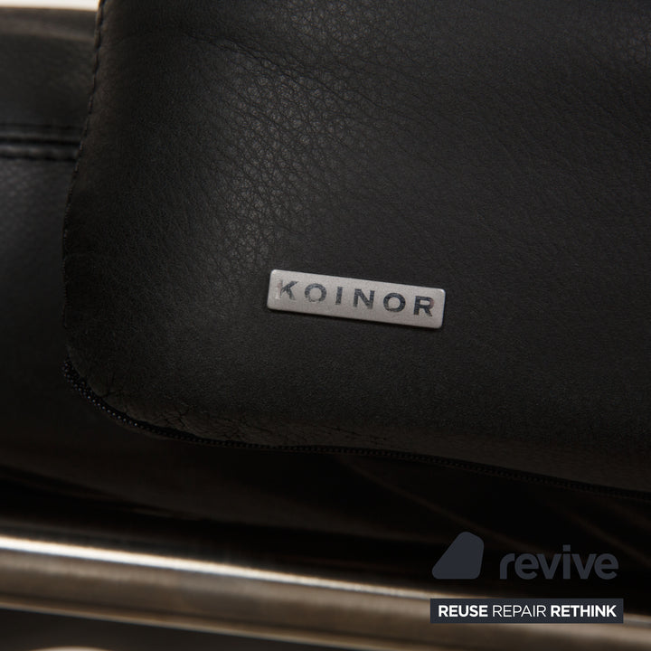 Koinor Imperio Leder Sessel Anthrazit Liege elektrische Funktion
