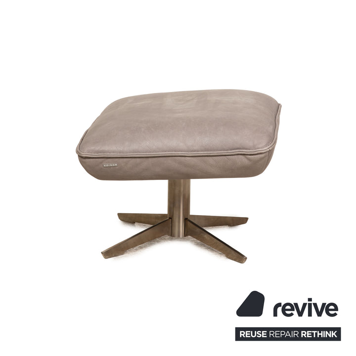 Koinor Isira Leder Sessel Garnitur Beige