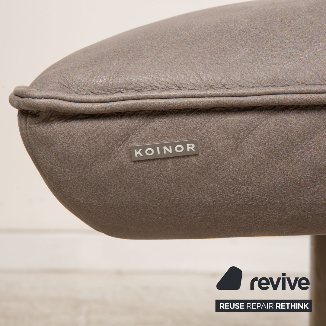 Koinor Isira Leder Sessel Garnitur Beige
