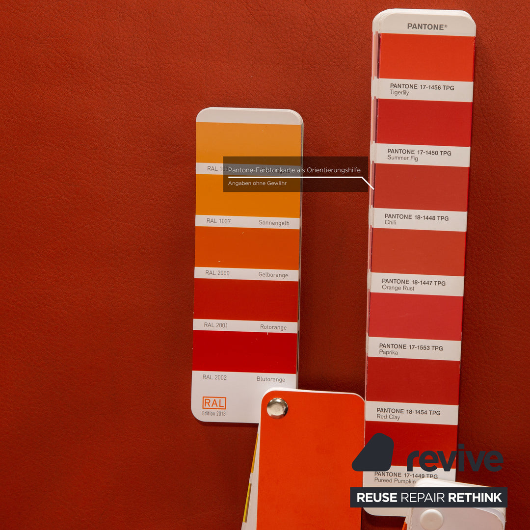 Koinor Jeremiah Leder Liege Orange Funktion