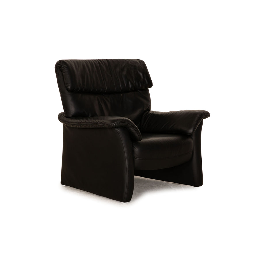 Koinor Corsica Leather Armchair Black