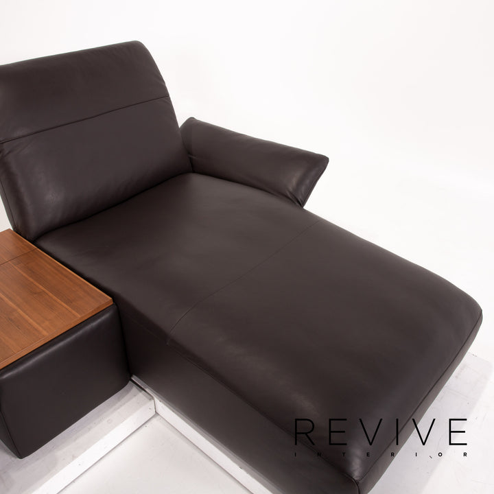 Koinor Leder Ecksofa Braun Dunkelbraun Sofa Funktion Couch #13637