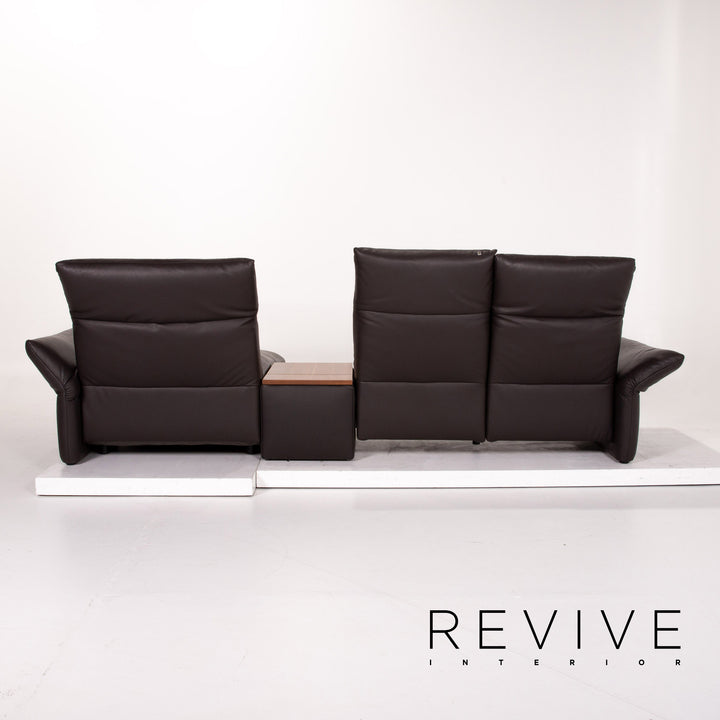 Koinor Leder Ecksofa Braun Dunkelbraun Sofa Funktion Couch #13637