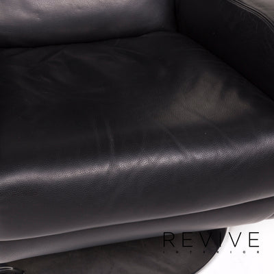 Koinor Leder Sessel inkl. Hocker Schwarz Relaxfunktion Funktion #12550