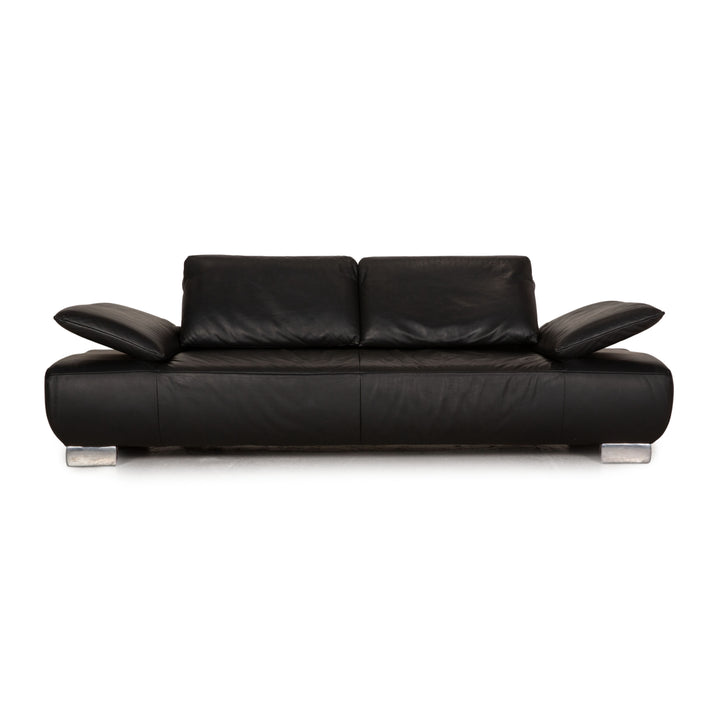 Koinor Leder Sofa Anthrazit Dreisitzer Couch Funktion