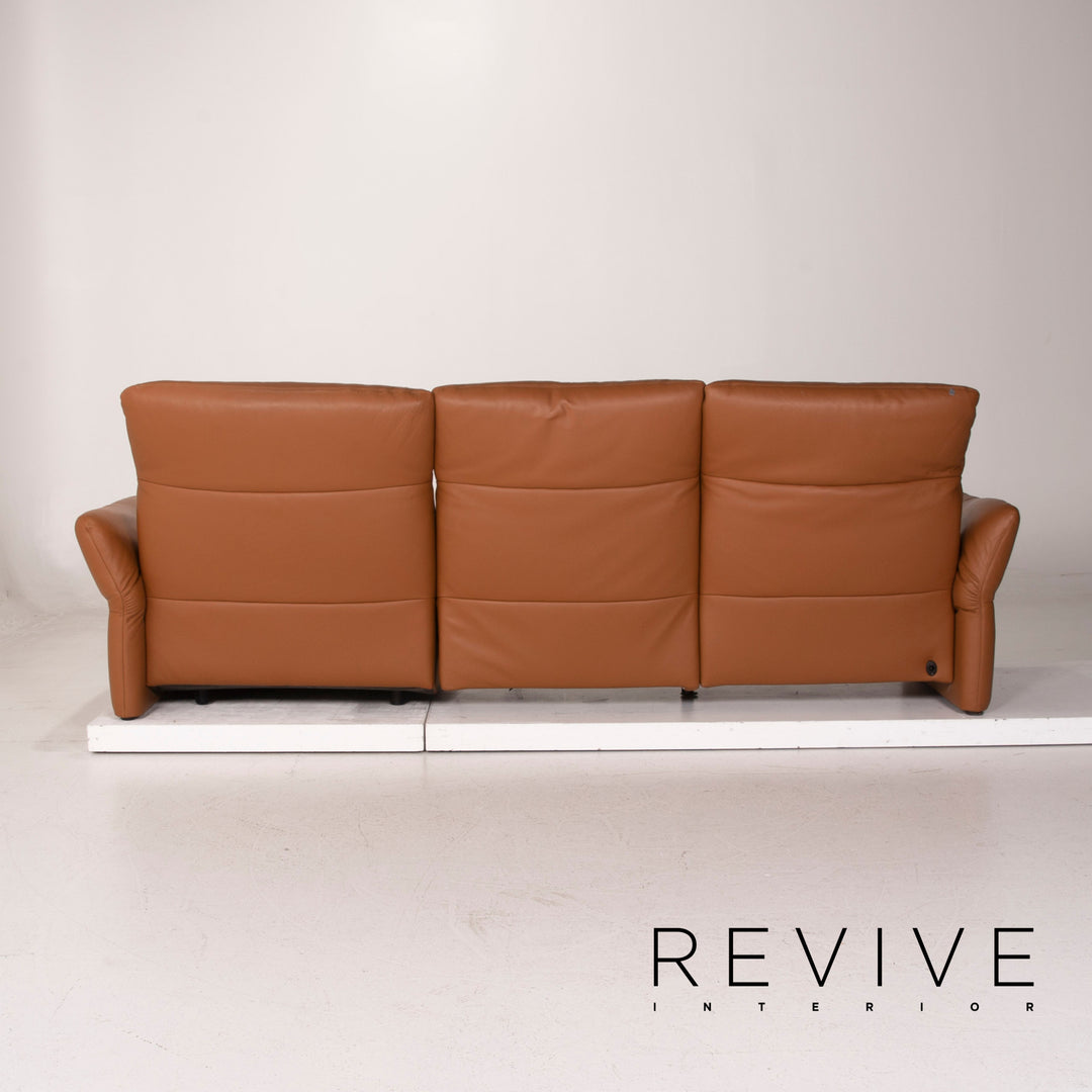 Koinor leather sofa brown corner sofa electr. Feature #15428