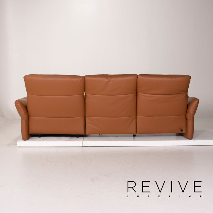 Koinor leather sofa brown corner sofa electr. Feature #15428