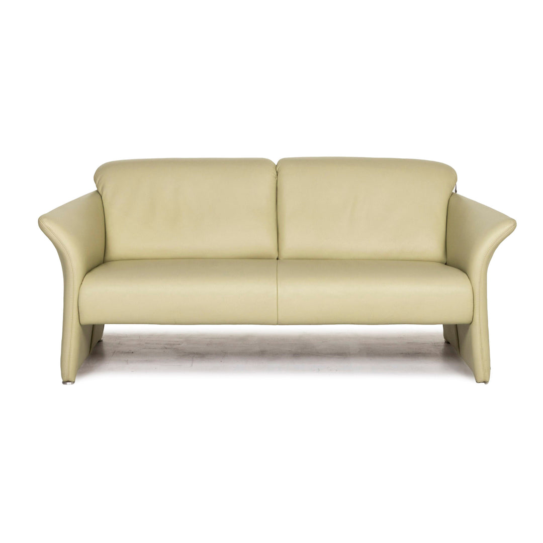 Koinor Leder Sofa Grün Dreisitzer Couch #12832